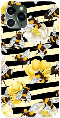 Csíkos, méhecskés