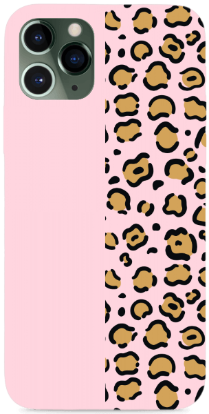 Rózsaszín párduc minta