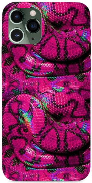 pink kígyóbőr