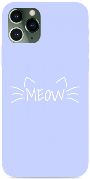 Meow cica kék