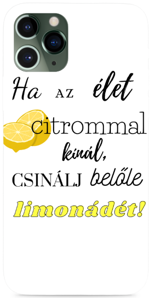 Ha az élet  citrommal kínál, csinálj belőle limonádét!