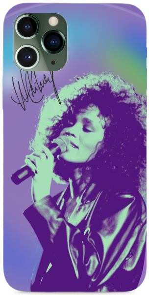 Whitney Houston - aláírással