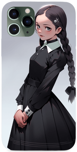 Wednesday Addams, anime stílus