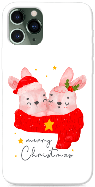 Merry Christmas Bunnies - Átlátszó
