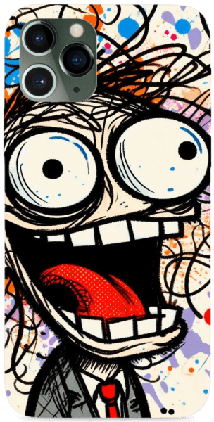 crazy doodle portrait 3