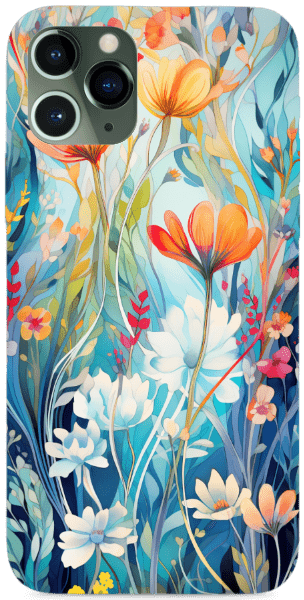 Tavaszi virágok-vízfesték