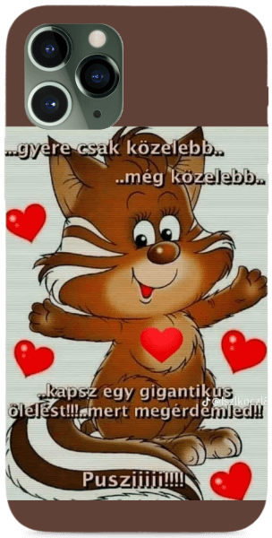 Kedves szöveges tok