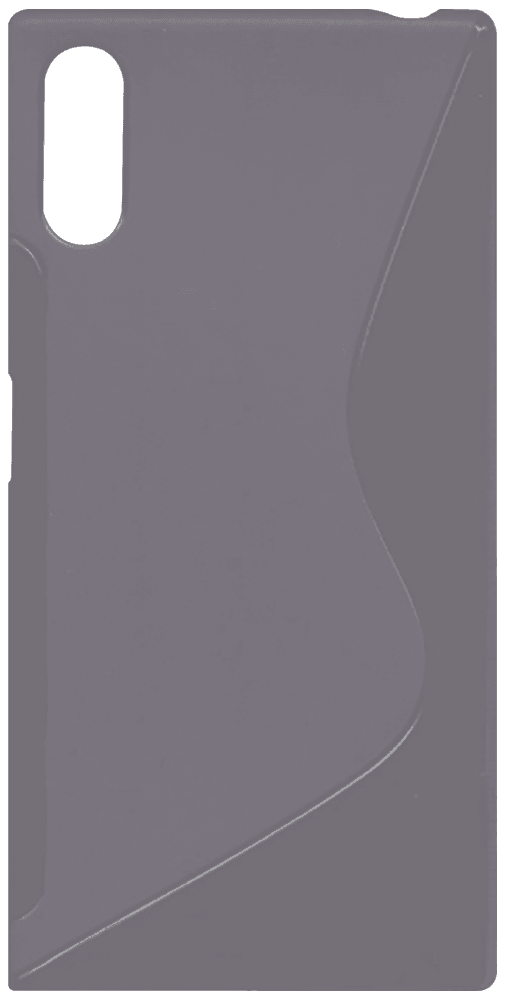 Sony Xperia XZ (F8331) szilikon tok s-line füstszínű