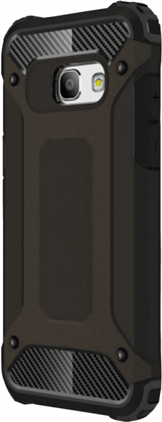 Samsung kemény hátlap légpárnás sarkas, hibrid Forcell Armor fekete