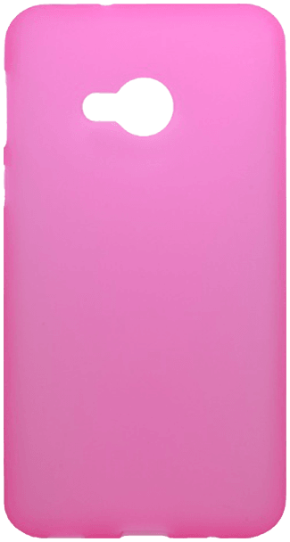 HTC U Play Dual szilikon tok matt-fényes keret rózsaszín