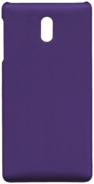 Nokia 3 kemény hátlap gumírozott lila