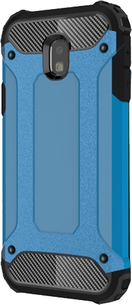 Samsung Galaxy J3 2017 (J330) ütésálló tok légpárnás sarok közepesen ütésálló világoskék