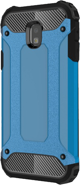 Samsung Galaxy J3 2017 (J330) ütésálló tok légpárnás sarok közepesen ütésálló világoskék