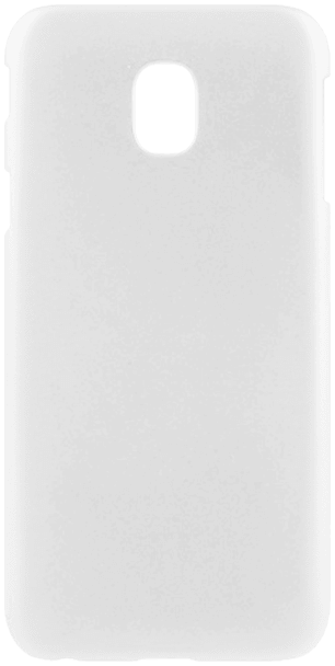 Samsung Galaxy J3 2017 (J330) kemény hátlap gumírozott fehér