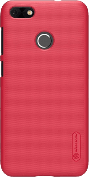 Huawei P9 Lite Mini kemény hátlap gyári NILLKIN gumírozott-érdes felületű piros