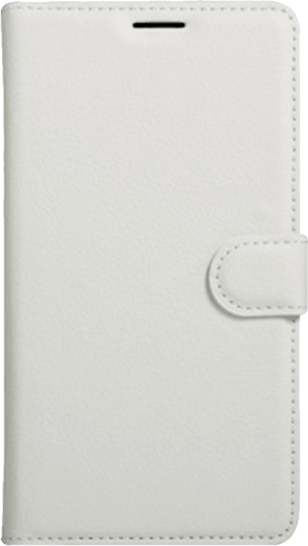 Huawei Nova oldalra nyíló flipes bőrtok asztali tartó funkciós fehér