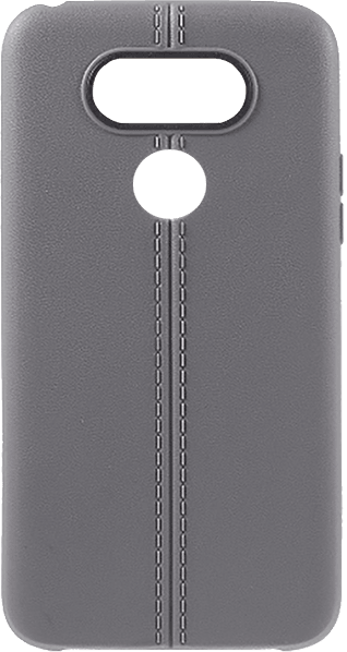 LG G5 SE (H840) szilikon tok bőrhatású szürke