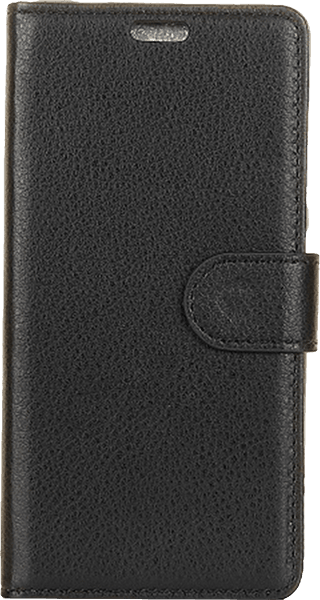 Samsung Galaxy S9 Plus (G965) oldalra nyíló flipes bőrtok asztali tartó funkciós fekete