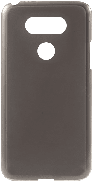 LG G5 Titan (H850) szilikon tok fényes keret füstszínű