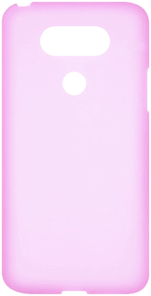 LG G5 Titan (H850) szilikon tok matt-fényes keret rózsaszín