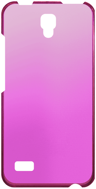 Huawei Y5 (Y560) szilikon tok matt-fényes keret rózsaszín
