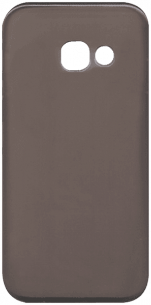 Samsung Galaxy A3 2017 (A320) szilikon tok ultravékony átlátszó füstszínű