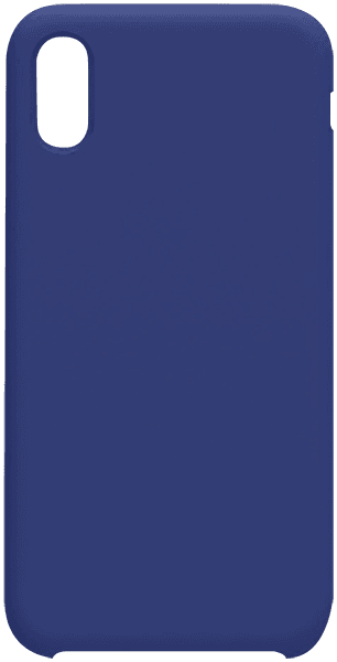 Apple iPhone X szilikon tok gyári NILLKIN gumírozott kék