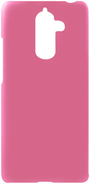 Nokia 7 Plus kemény hátlap gumírozott rózsaszín