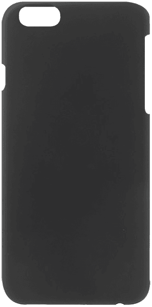 Apple iPhone 6 kemény hátlap gumírozott fekete