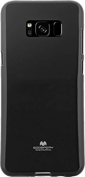 Samsung Galaxy S8 Plus (G955) szilikon tok gyári MERCURYCASE csillámporos fekete