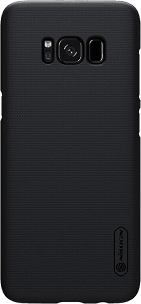 Samsung Galaxy S8 Plus (G955) kemény hátlap gyári NILLKIN gumírozott-érdes felületű fekete