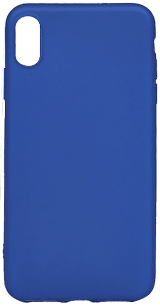 Apple iPhone XS Max szilikon tok gyári X-LEVEL ultravékony sötétkék