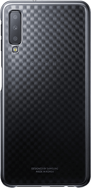 Samsung Galaxy A7 2018 (SM-A750F) kemény hátlap gyári SAMSUNG gyémánt mintás fekete