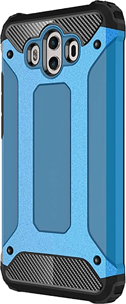 Huawei Mate 10 ütésálló tok légpárnás sarkas, hibrid Forcell Armor világoskék