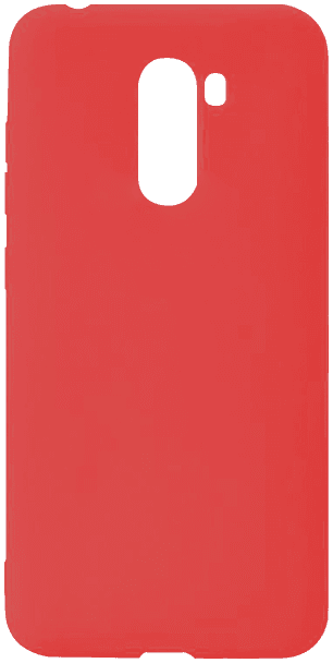 Xiaomi Pocophone F1 szilikon tok piros