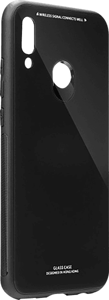 Huawei P Smart 2019 kemény hátlap közepesen ütésálló fekete