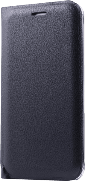 Samsung Galaxy J5 2016 (J510) oldalra nyíló flipes bőrtok fekete