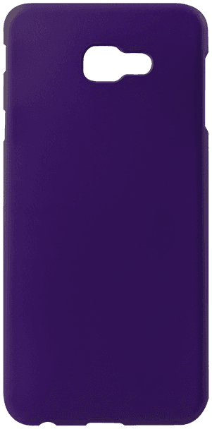 Samsung Galaxy J4 Plus (J415F) kemény hátlap gumírozott lila