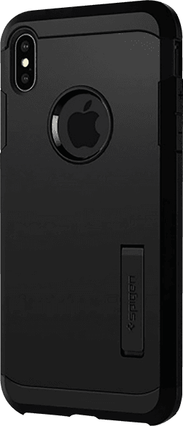 Apple iPhone XS Max ütésálló tok gyári SGP légpárnás sarok fekete