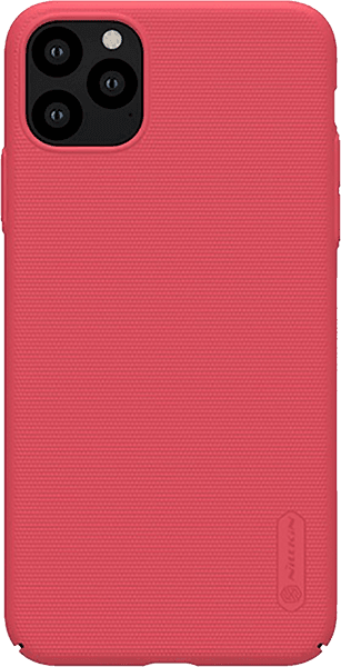 Apple iPhone 11 Pro kemény hátlap gyári NILLKIN gumírozott-érdes felületű piros