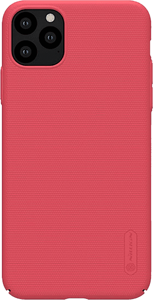 Apple iPhone 11 Pro kemény hátlap gyári NILLKIN gumírozott-érdes felületű piros
