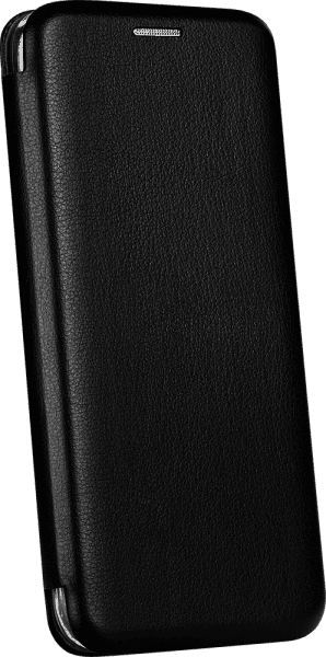 Samsung Galaxy S9 (G960) oldalra nyíló mágneses flipes bőrtok prémium minőség fekete