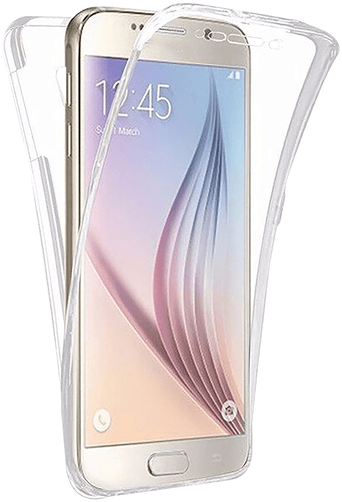 Samsung Galaxy J4 2018 (J400) szilikon tok 360 ° védelem átlátszó