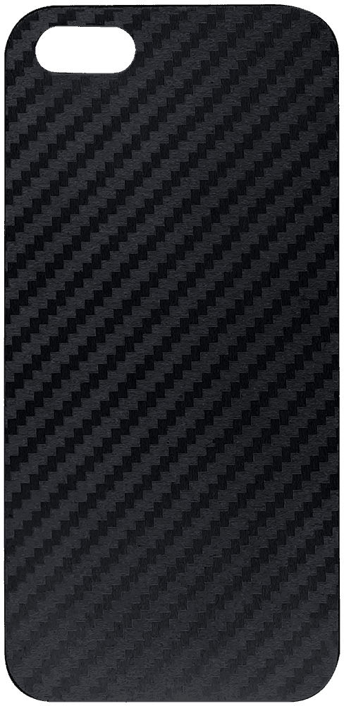 Apple iPhone SE (2016) kemény hátlap karbon mintás fekete
