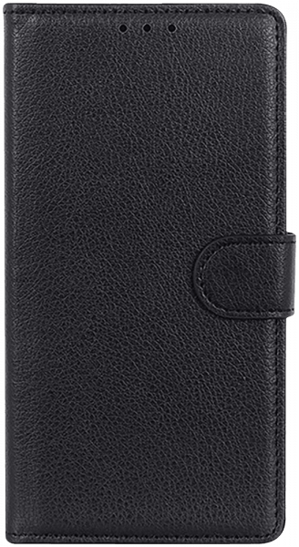 Huawei P40 oldalra nyíló flipes bőrtok asztali tartó funkciós fekete