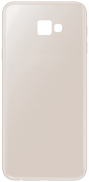 Samsung Galaxy J4 Plus (J415F) szilikon tok matt-fényes keret füstszínű