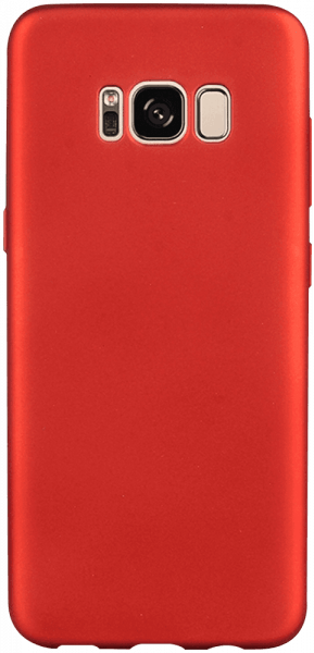 Samsung Galaxy S8 (G950) szilikon tok fényes piros