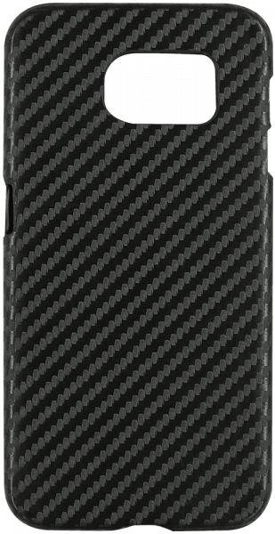 Samsung Galaxy S6 (G920) kemény hátlap karbon mintás fekete