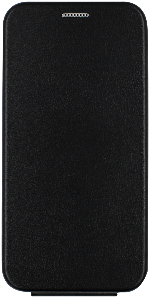 Apple iPhone 12 lenyíló mágneses flipes bőrtok prémium minőség fekete