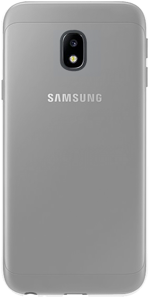 Samsung Galaxy J3 2017 (J330) szilikon tok matt-fényes keret átlátszó